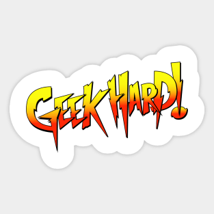 Geek Hard LIVE Logo Sticker